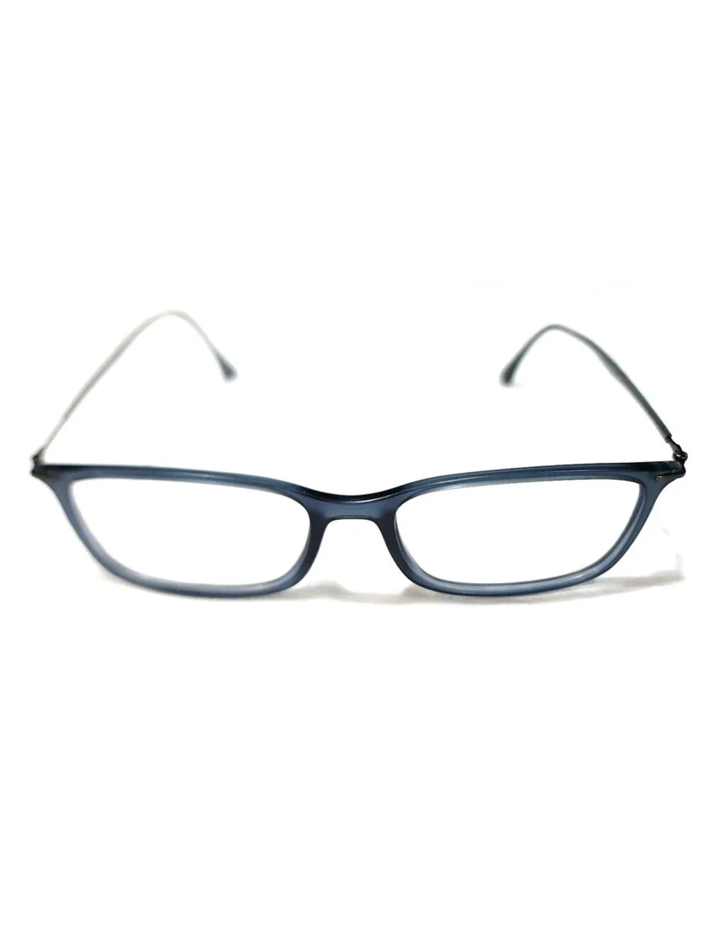 Ray Ban RB7031 5400 Blue Rectangle Eyeglasses 55-17 145